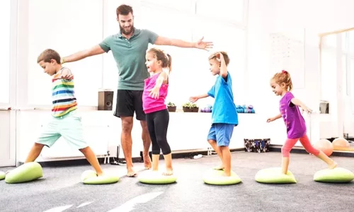Физическая культура и упражнения для четырехлетних детей